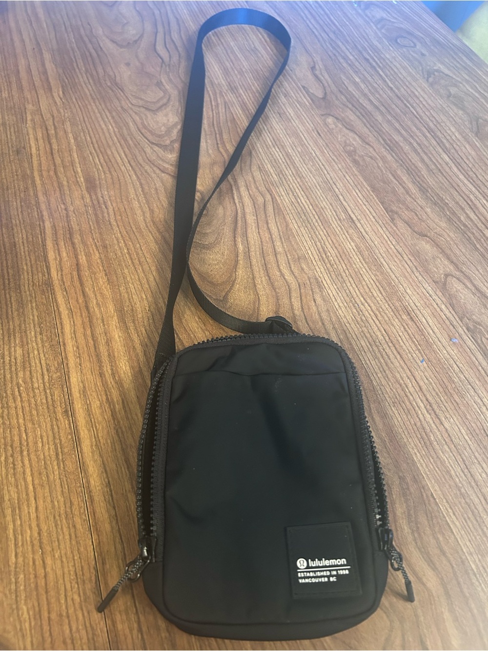 lululemon athletica Black Sling Belt Bag